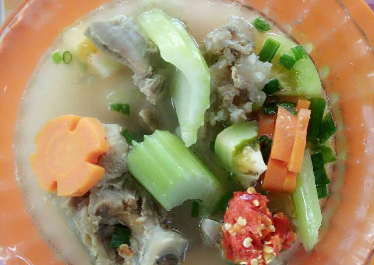 Sop tulang kambing simpel 😃#kita berbagi#