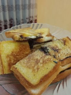 Foto resep Roti Bakar Cokelat Keju