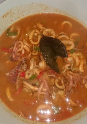 Foto resep Cumi Saus Padang