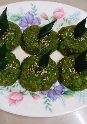 Hình của món Cốm xào dừa.