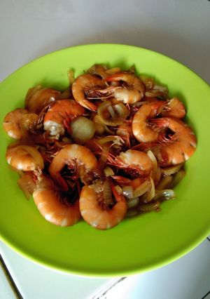 Foto resep Udang saus tiram