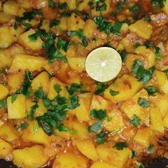 A picture of Panj Pooran Aloo Bhaji.😋.