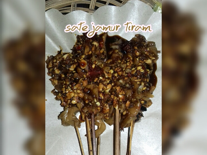 Resep Sate jamur tiram, Bisa Manjain Lidah