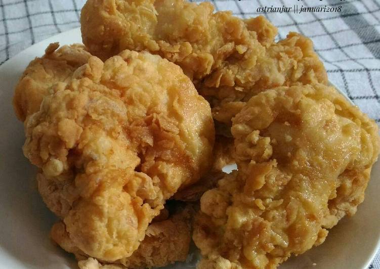 Resep Ayam Goreng Tepung (#Pr_Homemadestreetfood), Bikin Ngiler