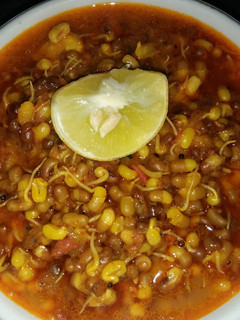 अंकुरित मोठ (मटकी) की सब्ज़ी ( Ankurit Moth ki sabji recipe in Hindi रेसिपी मुख्य फोटो