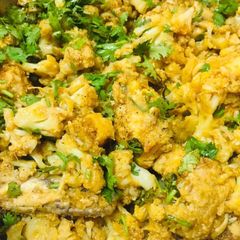 Gobhi chicken and gobhi wala paratha A picture of Gobhi chicken and gobhi wala paratha.