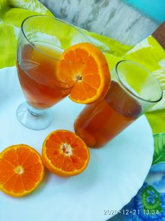 অরেঞ্জ টি (orange tea recipe in Bengali) রেসিপির প্রধান ছবি