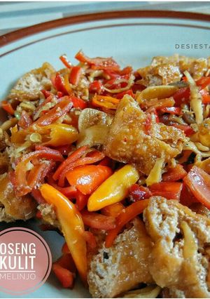 Foto resep Oseng Kulit Melinjo