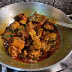 A picture of Punjabi Style Chicken Masala.