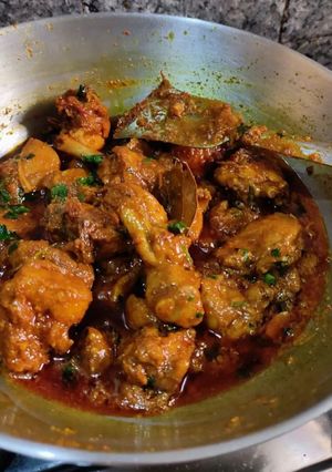 A picture of Punjabi Style Chicken Masala.