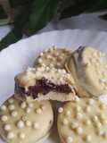 Alfajorcitos Con Relleno de Dulce De Leche Y Chocolate