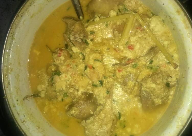 Bothok Ayam Kampungnya N'chiz tanpa daun pisang