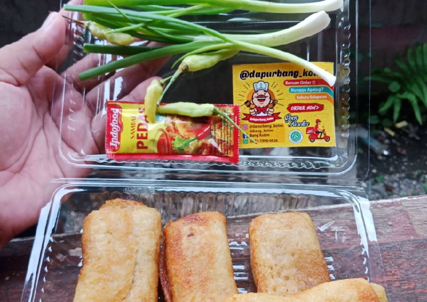 Lumpia Ayam + Sayur