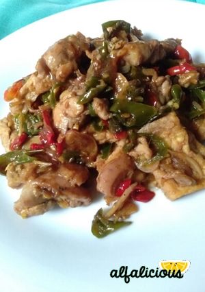 Foto resep Ayam Tahu Cabai Hijau