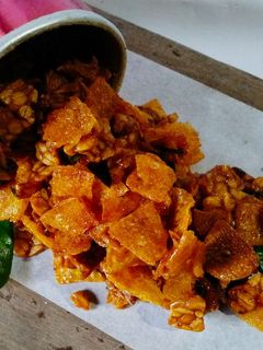 Foto resep Kering kacang tempe kentang