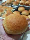 Resep Roti Bun Burger metode Autolisis cocok diolah jadi Burger atau Korean Garlick cheese Bread