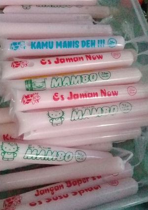 Foto resep Es spidol jaman now