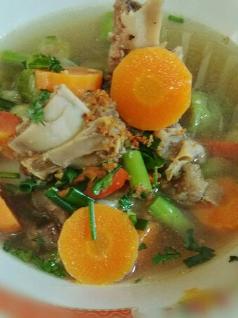 Langkah Gampang Membuat Resep Sop Tulang Sapi With Sayuran Anti Ribet, Sempurna