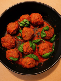 Foto di Polpette al sugo con patata lessa (cottura in friggitrice ad aria)