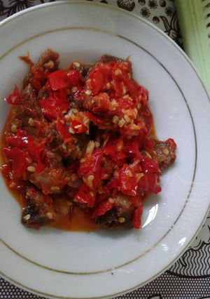 Foto resep Dendeng sambal merah