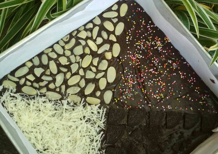 Brownies Panggang Putih Telur