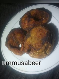 Soyayyan kifi mai fulawa ainihin hoton girkin