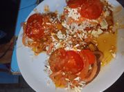 Una foto de papa para las enchiladas