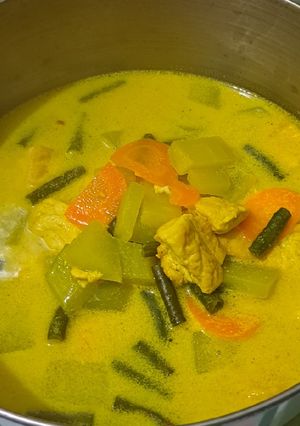 Foto resep Sayur lodeh kuah kuning