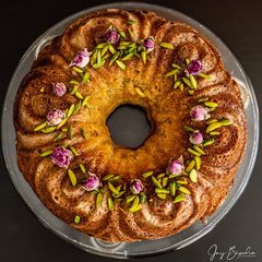 Gulab jambun cake A picture of Gulab jambun cake.