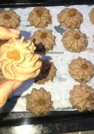 Foto resep Kue semprit coklat