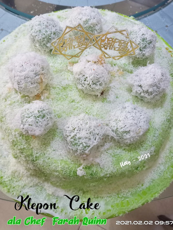 Resep Klepon Cake ala Chef Farah Quinn 🎂, Lezat Sekali
