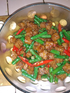 Foto resep 09. Tempe orek kacang panjang