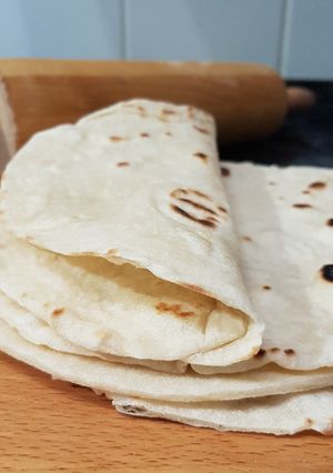 Házi tortillalap recept fotója
