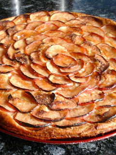 Una foto de Tarta de manzana