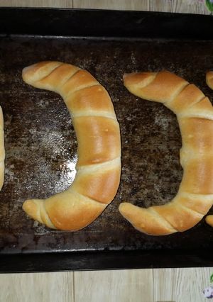 Vajas kifli recept fotója