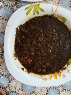 عکسی از دستور قورمه سبزی