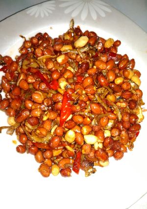 Foto resep Kacang teri pedes manis