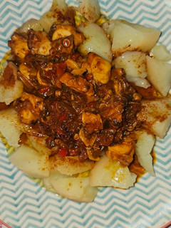 Una foto de Pulpo a la Mugardesa