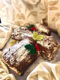 Christmas Log with Buttercream
