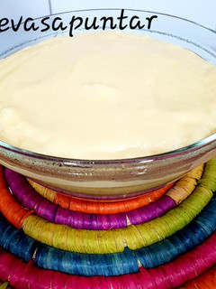 Una foto de Crema pastelera de leche de almendras (MyCook)