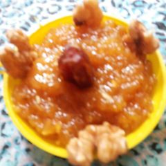 A picture of Apple Halwa.