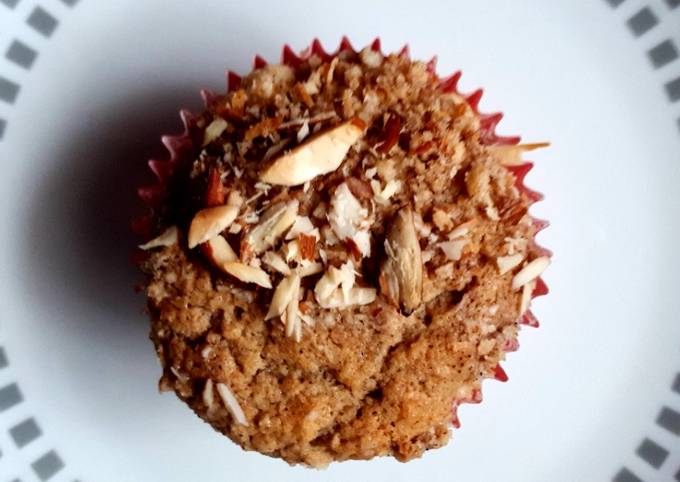 Recipe of Perfect Healthy Buckwheat Crumble Muffins (G.F) (V)