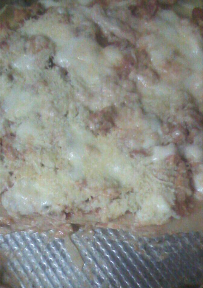 Una foto de Lasaña de pollo! rica y fácil 😉👌