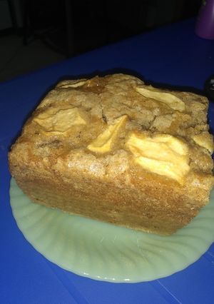 Una foto de Budín Integral de Manzana