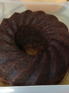 Una foto de Brownie de chocolate al microondas