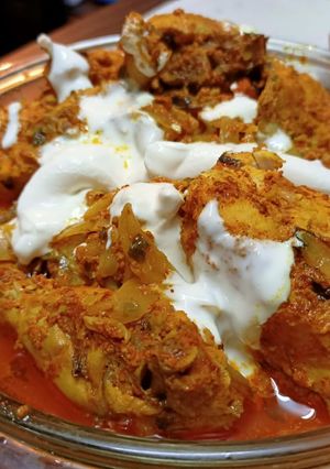 A picture of Methi Fenugreek Chicken.