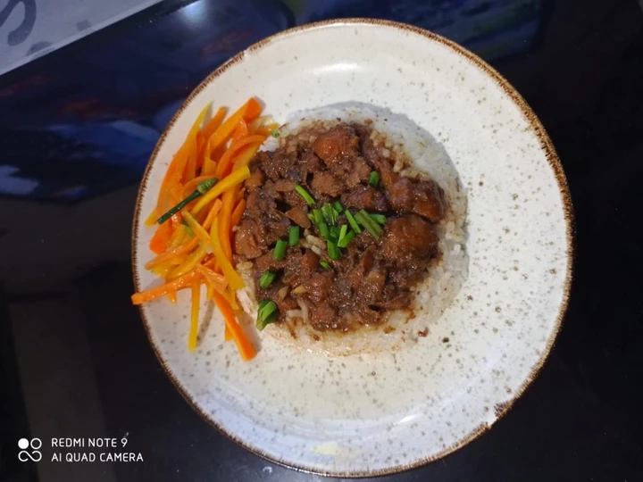 Cara Sederhana Membikin Resep  Nasi tim ayam simple yang Bikin Ngiler, Bikin Ketagihan