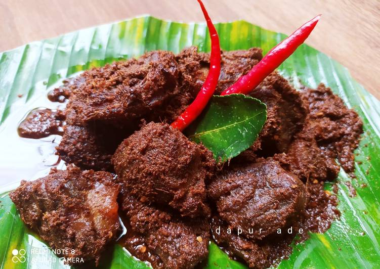 10 Resep: Rendang Padang  Anti Gagal