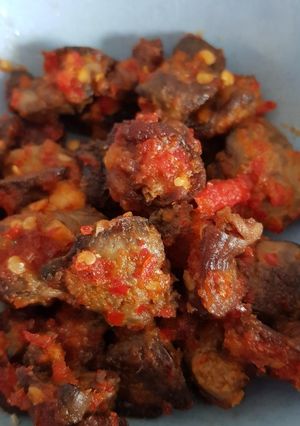 Foto resep Balado Ati Ampela Ayam