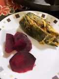 Chile relleno con picadillo de res